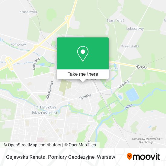 Gajewska Renata. Pomiary Geodezyjne map