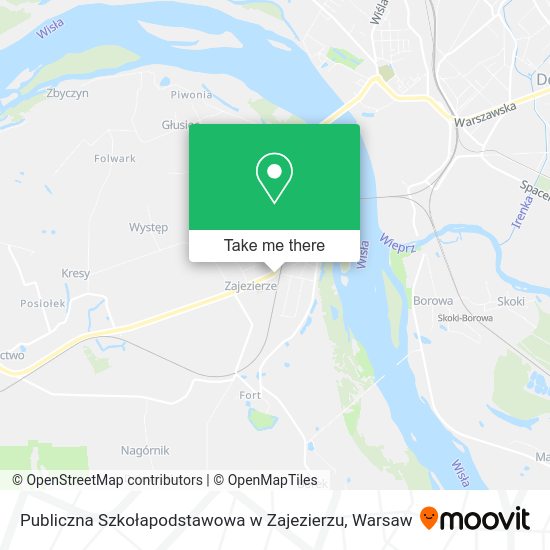 Publiczna Szkołapodstawowa w Zajezierzu map