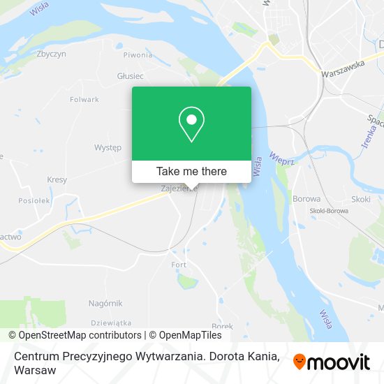 Centrum Precyzyjnego Wytwarzania. Dorota Kania map