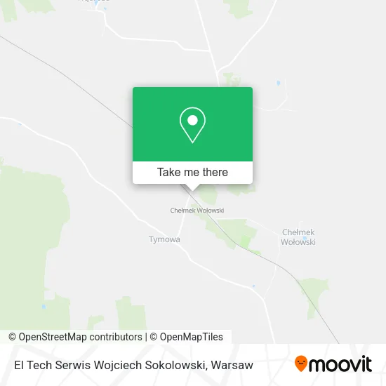 Карта El Tech Serwis Wojciech Sokolowski