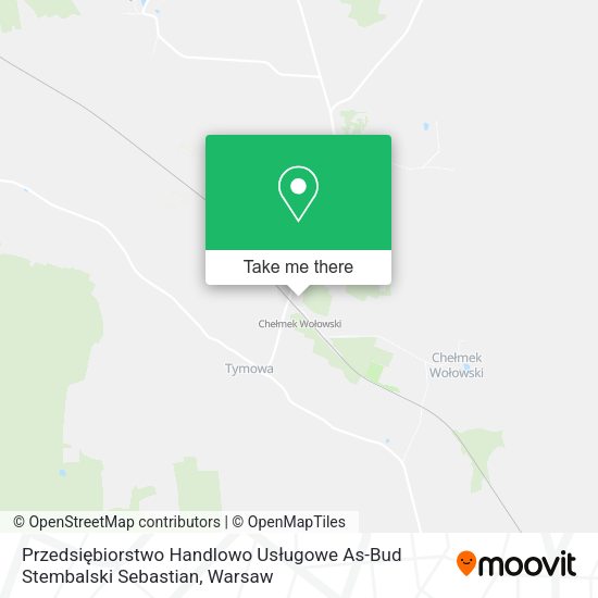 Przedsiębiorstwo Handlowo Usługowe As-Bud Stembalski Sebastian map