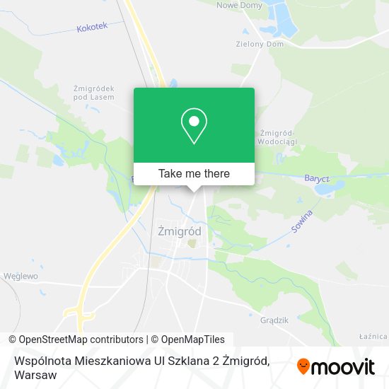 Wspólnota Mieszkaniowa Ul Szklana 2 Żmigród map