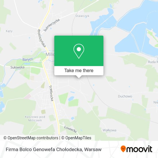 Firma Bolco Genowefa Chołodecka map