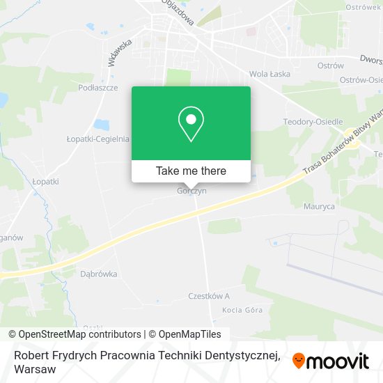 Robert Frydrych Pracownia Techniki Dentystycznej map