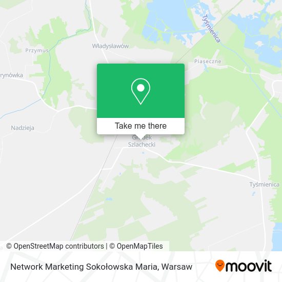 Network Marketing Sokołowska Maria map