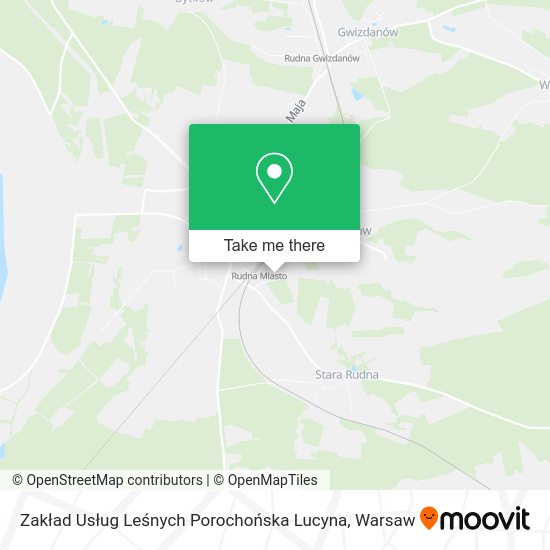 Zakład Usług Leśnych Porochońska Lucyna map