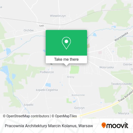 Pracownia Architektury Marcin Kolanus map