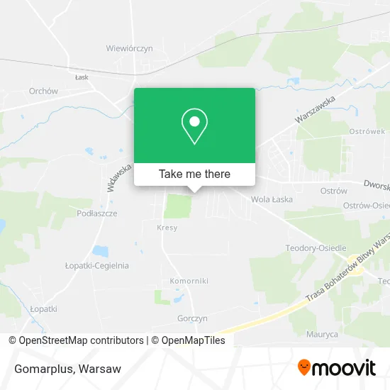 Gomarplus map
