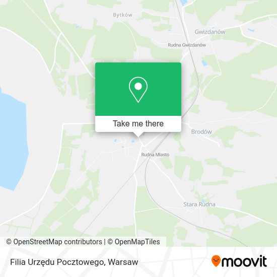 Filia Urzędu Pocztowego map