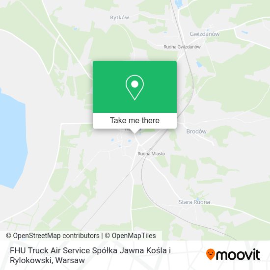 FHU Truck Air Service Spółka Jawna Kośla i Rylokowski map