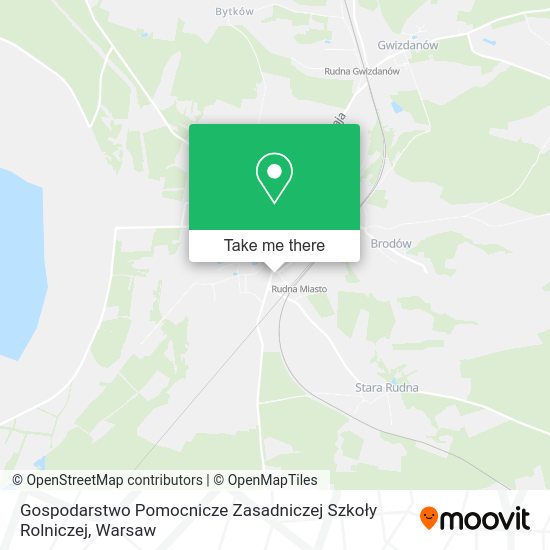 Gospodarstwo Pomocnicze Zasadniczej Szkoły Rolniczej map