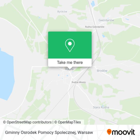 Gminny Osrodek Pomocy Spolecznej map