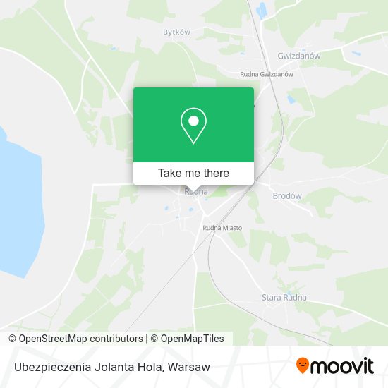 Ubezpieczenia Jolanta Hola map