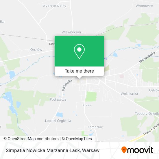 Simpatia Nowicka Marzanna Łask map