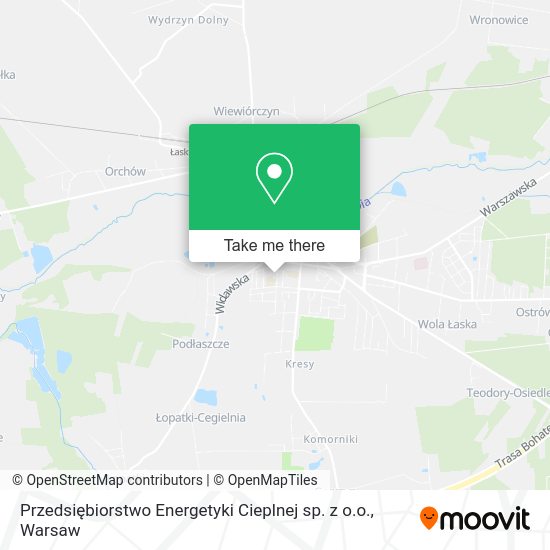 Przedsiębiorstwo Energetyki Cieplnej sp. z o.o. map