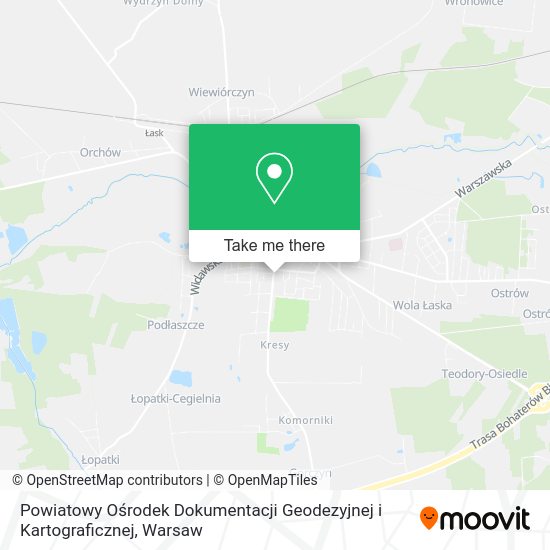 Powiatowy Ośrodek Dokumentacji Geodezyjnej i Kartograficznej map