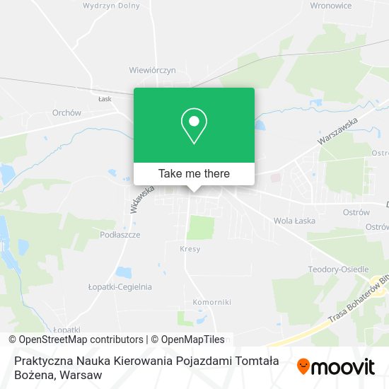 Praktyczna Nauka Kierowania Pojazdami Tomtała Bożena map