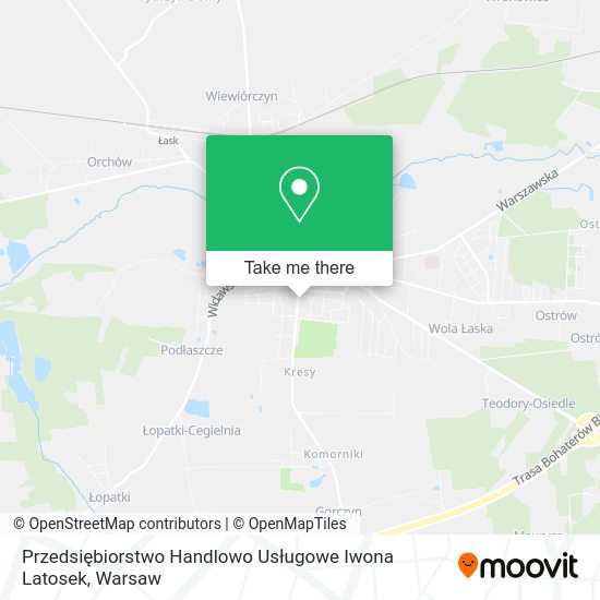 Przedsiębiorstwo Handlowo Usługowe Iwona Latosek map