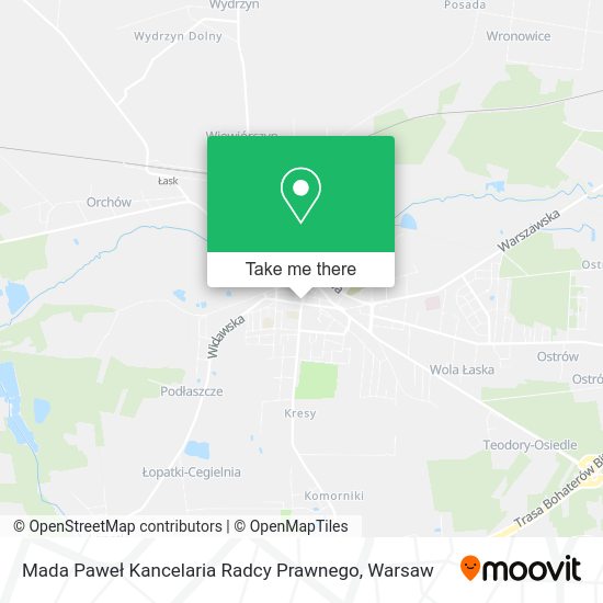 Mada Paweł Kancelaria Radcy Prawnego map