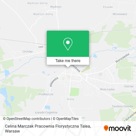 Celina Marczak Pracownia Florystyczna Talea map