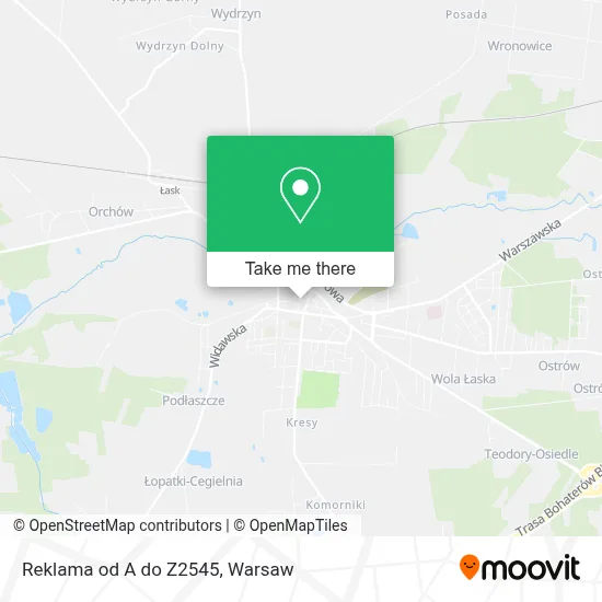 Reklama od A do Z2545 map