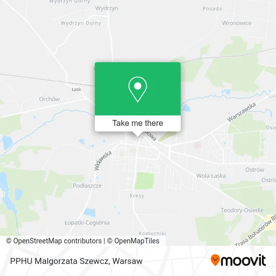 Карта PPHU Malgorzata Szewcz