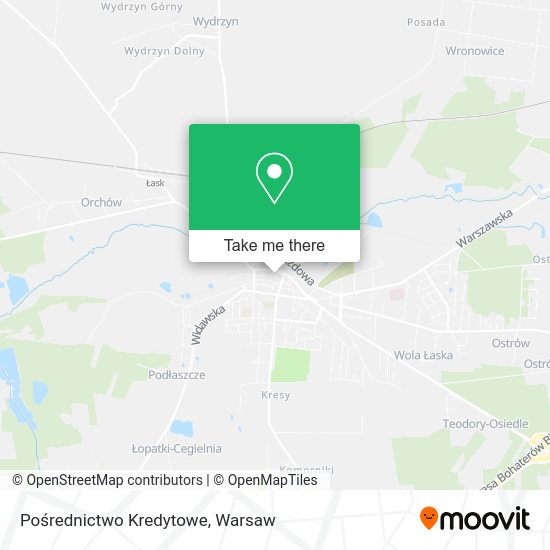 Pośrednictwo Kredytowe map