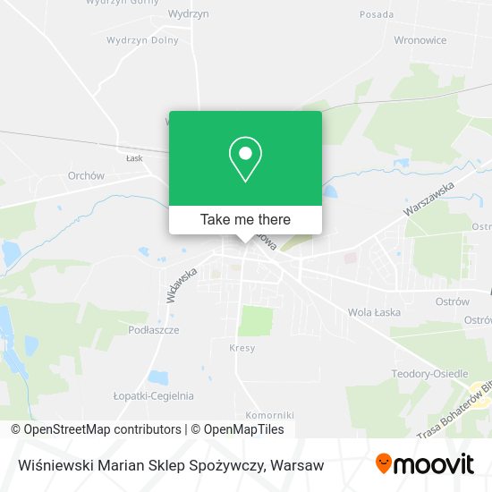 Wiśniewski Marian Sklep Spożywczy map