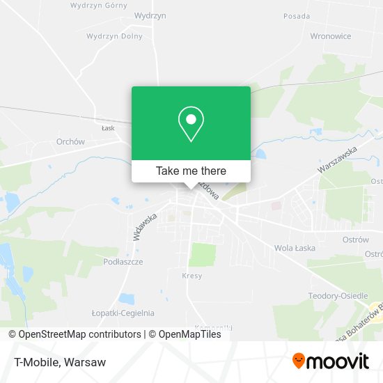 T-Mobile map