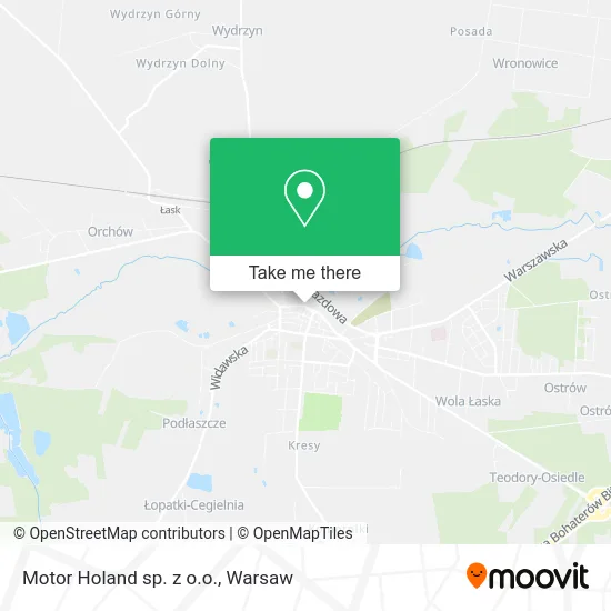 Карта Motor Holand sp. z o.o.