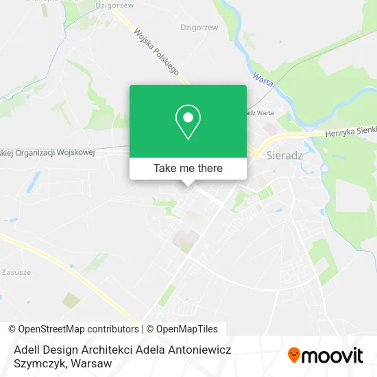 Карта Adell Design Architekci Adela Antoniewicz Szymczyk