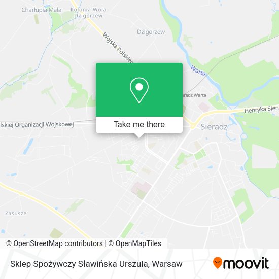 Sklep Spożywczy Sławińska Urszula map