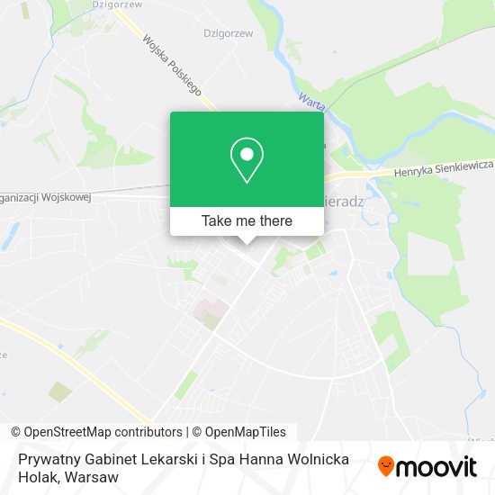 Карта Prywatny Gabinet Lekarski i Spa Hanna Wolnicka Holak