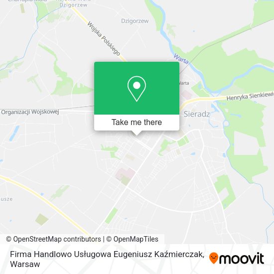 Firma Handlowo Usługowa Eugeniusz Kaźmierczak map