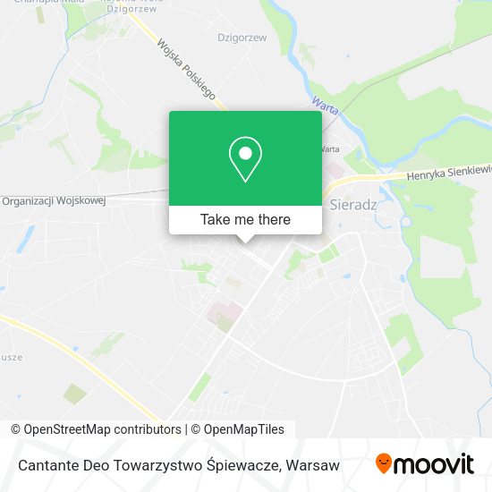 Cantante Deo Towarzystwo Śpiewacze map