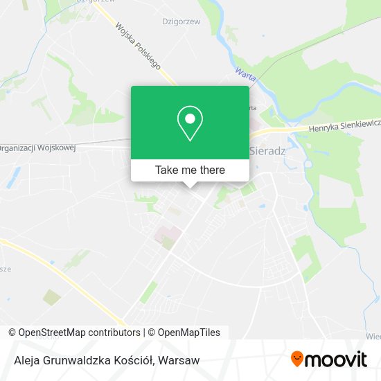 Aleja Grunwaldzka Kościół map