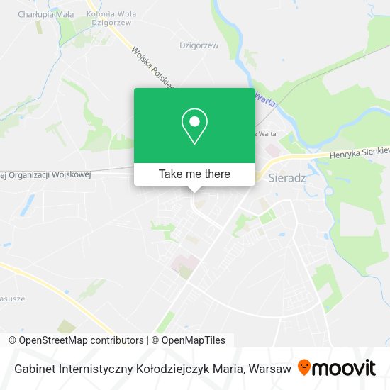 Gabinet Internistyczny Kołodziejczyk Maria map