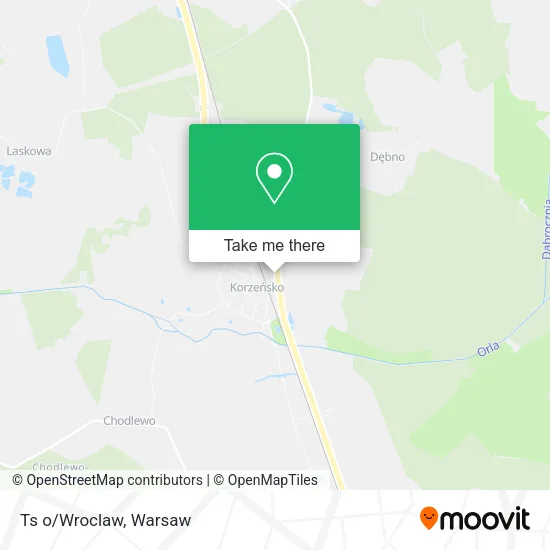 Карта Ts o/Wroclaw