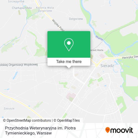 Przychodnia Weterynaryjna im. Piotra Tymienieckiego map