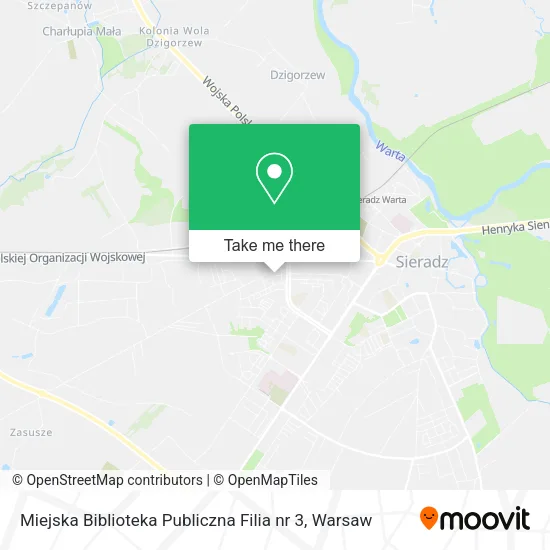 Карта Miejska Biblioteka Publiczna Filia nr 3