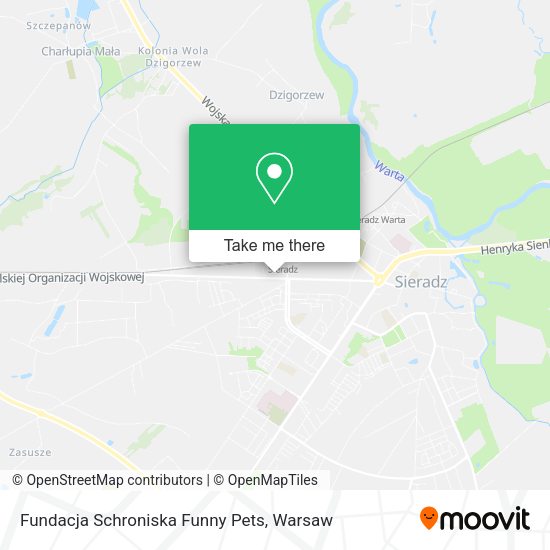 Fundacja Schroniska Funny Pets map