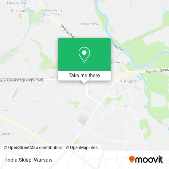 Карта India Sklep