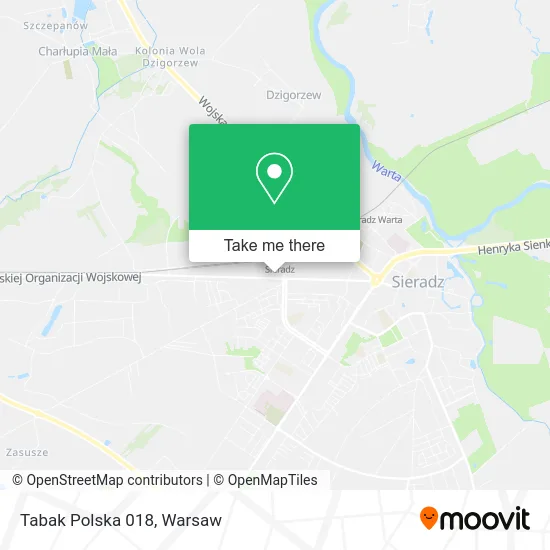 Карта Tabak Polska 018