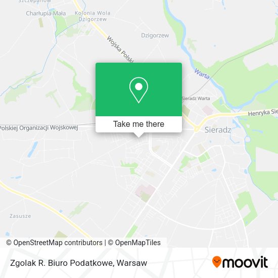 Zgolak R. Biuro Podatkowe map