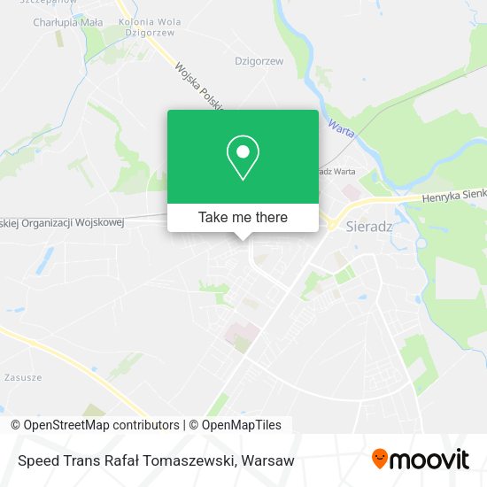 Speed Trans Rafał Tomaszewski map