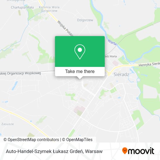 Auto-Handel-Szymek Łukasz Grdeń map