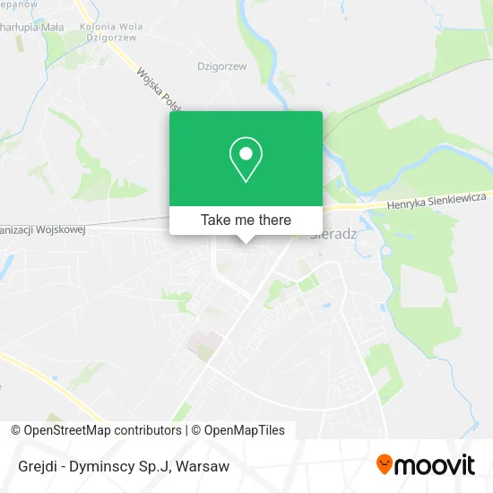 Карта Grejdi - Dyminscy Sp.J