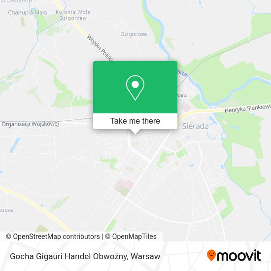 Gocha Gigauri Handel Obwoźny map