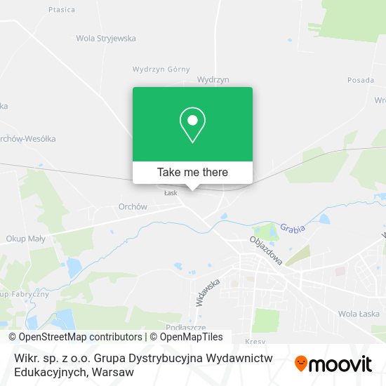 Wikr. sp. z o.o. Grupa Dystrybucyjna Wydawnictw Edukacyjnych map