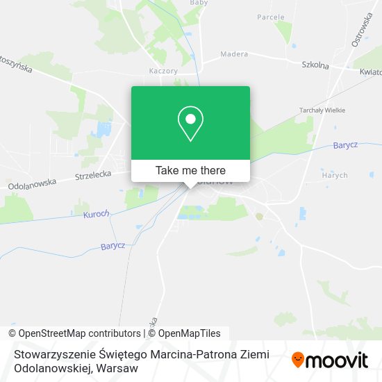 Stowarzyszenie Świętego Marcina-Patrona Ziemi Odolanowskiej map